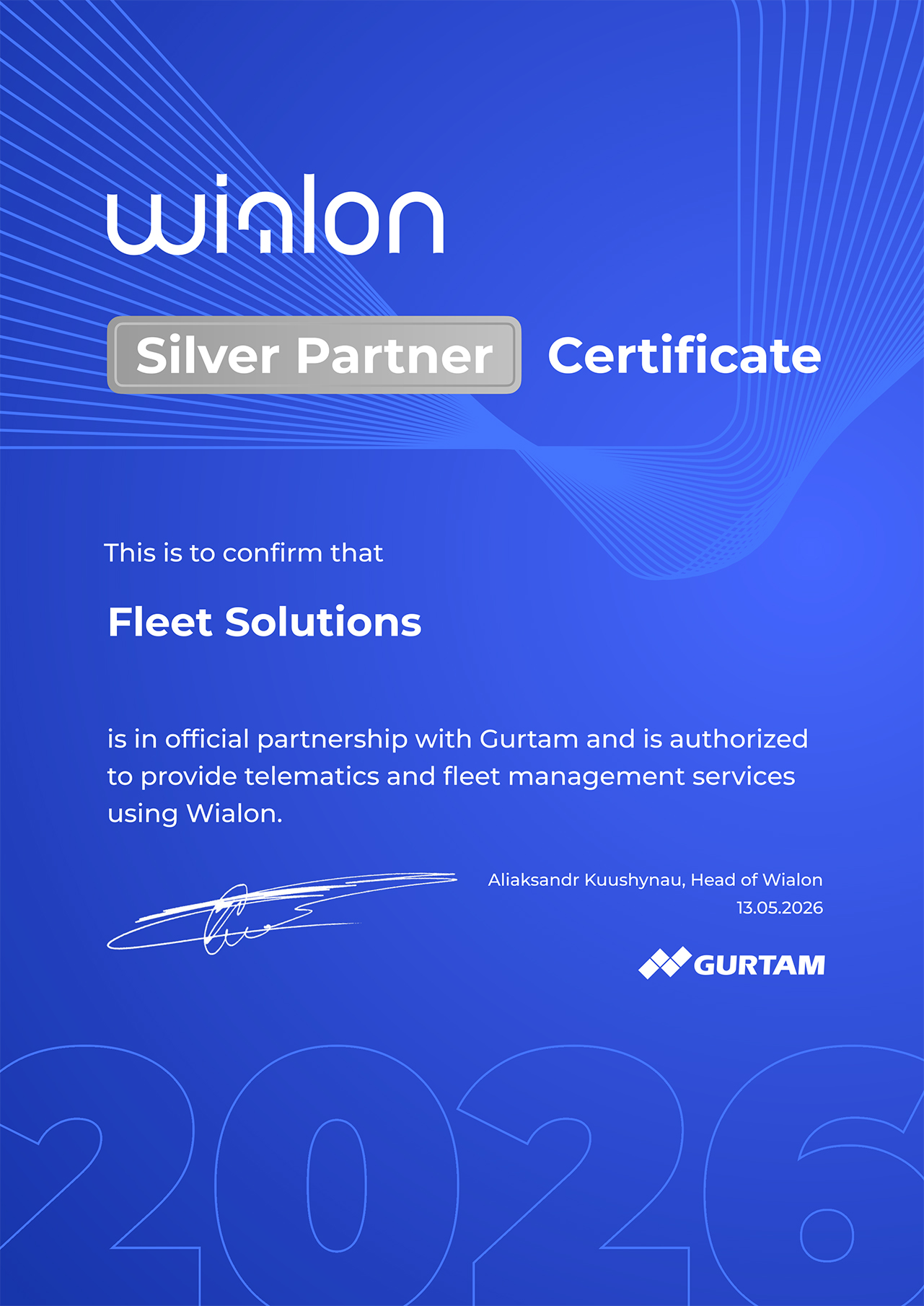 Certificate2
